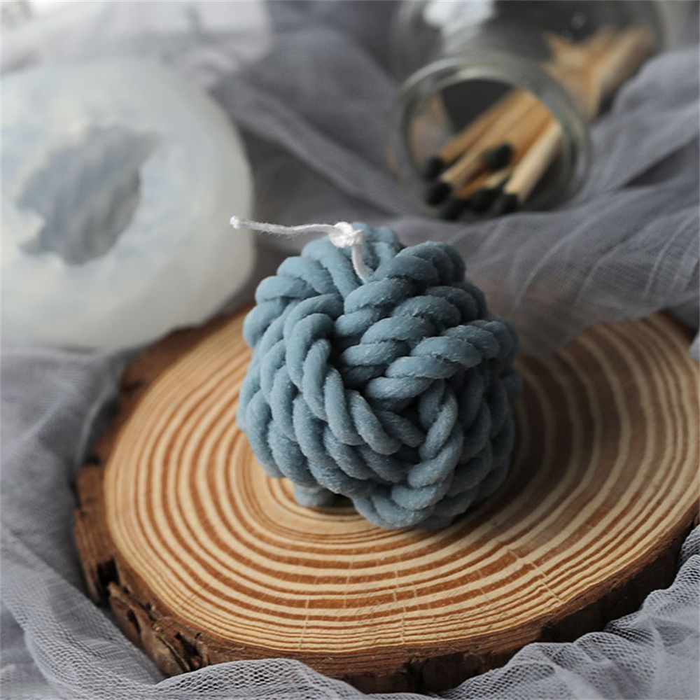 Candle Making Yarn - 1PC Wool Ball Candle Mold Ice