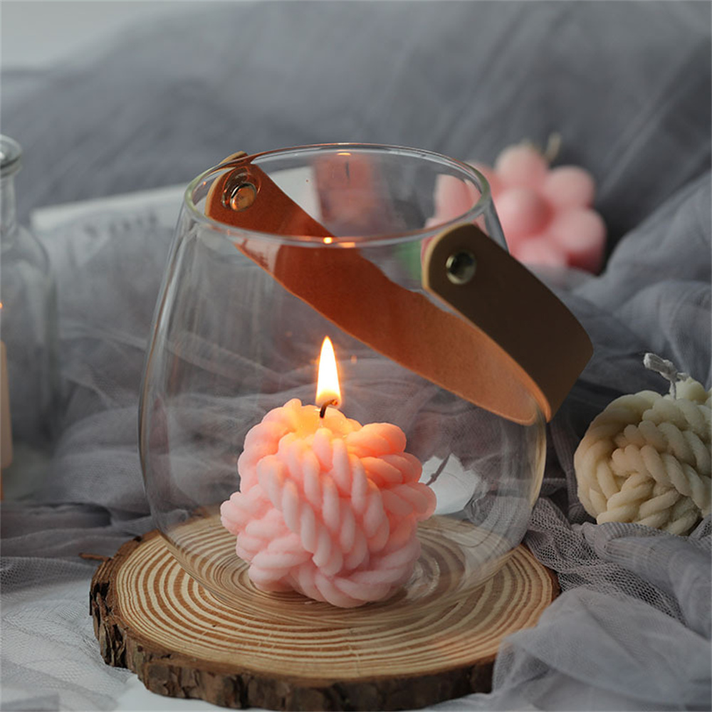 1PC Wool Ball Candle Mold Ice  - Candle Making Yarn ulasan dan harga