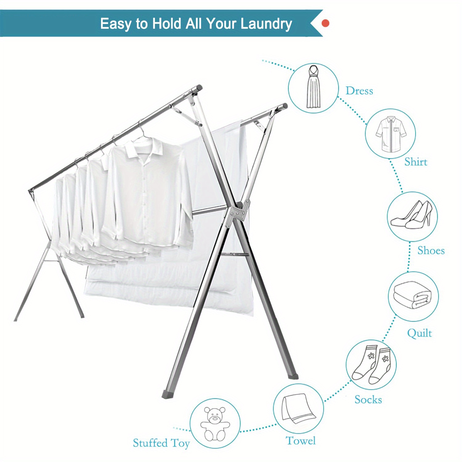 X-Shape Foldable Stainless Ste - Candle X ulasan dan harga