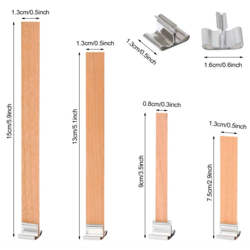 30pcs High Quality Wooden Cand - Candle Making Kit Beeswax ulasan dan harga