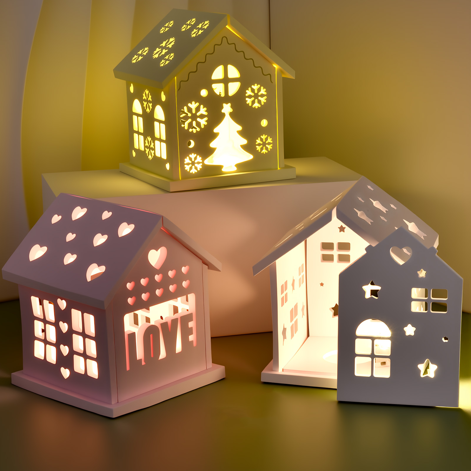 3D House Silicone Mold DIY Chr - Candle Making Factory ulasan dan harga