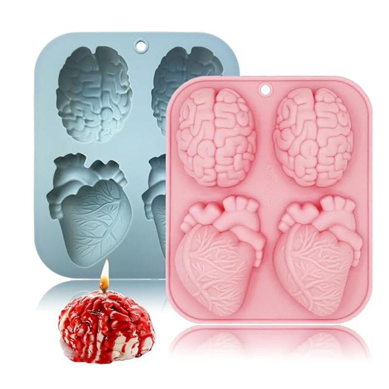 Human Brain And Heart Silicone - Candle Making Factory ulasan dan harga