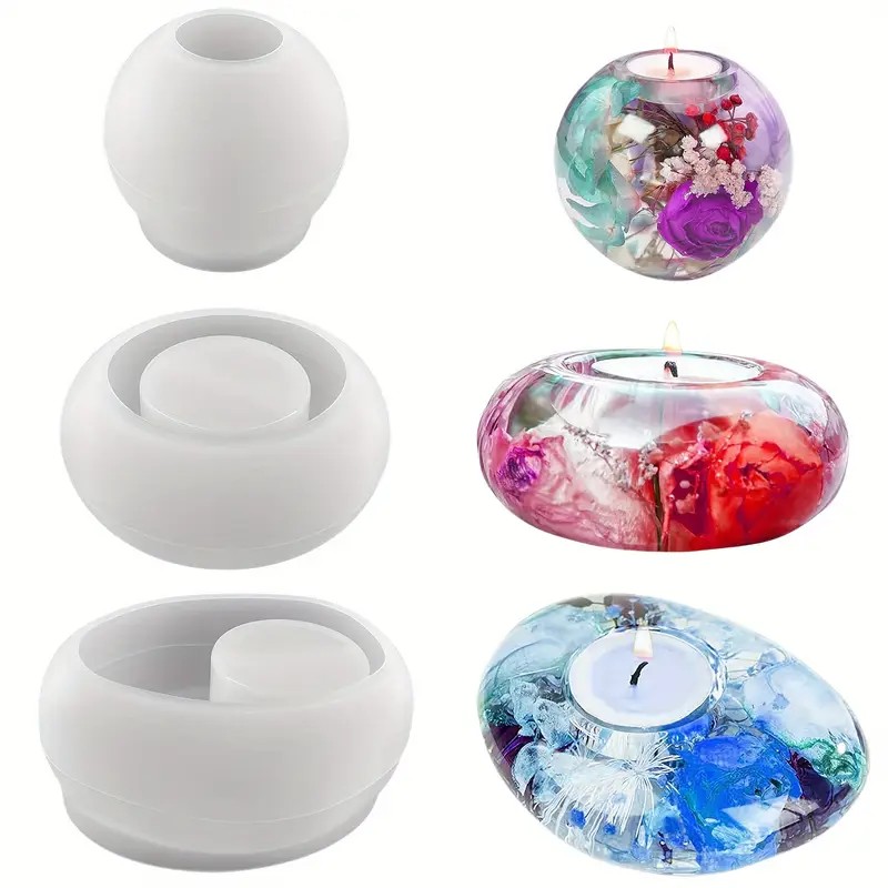 Tealight Candle Holder Resin S - Candle Making Factory ulasan dan harga
