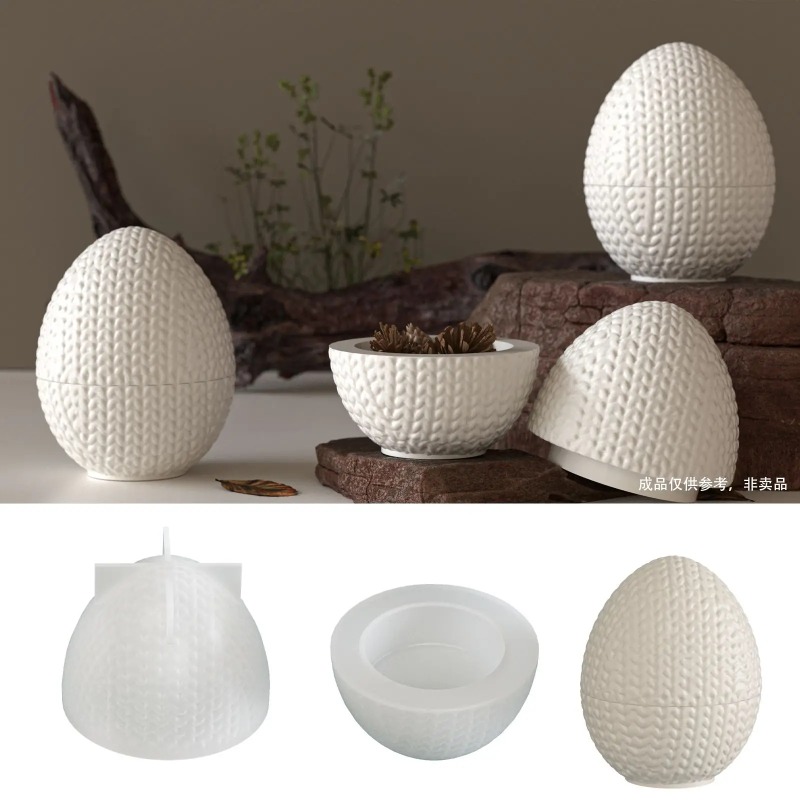 DIY Knitting Yarn Egg Shaped O - Candle Making Yarn ulasan dan harga