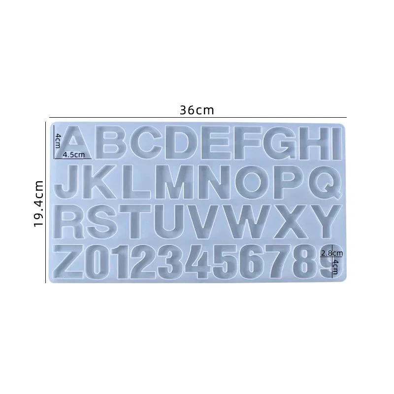 1pc/2pcs/3pcs LettersAtoZ，Numb - Candle Making Factory ulasan dan harga