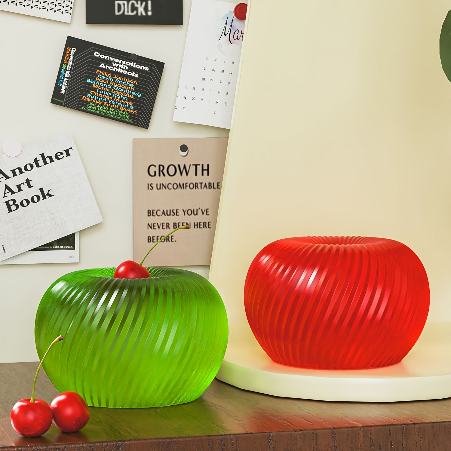 A trendy red apple silicone mo - Candle Making Factory ulasan dan harga