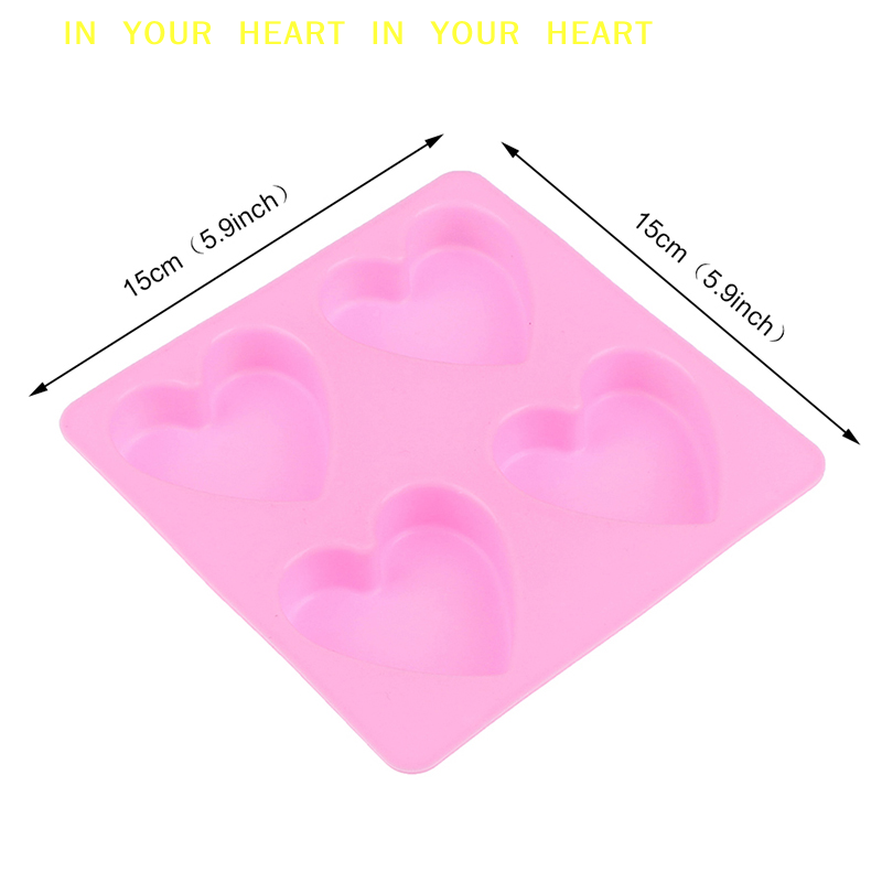 【X】4 Cavity Handmade Silicone  - Candle X ulasan dan harga