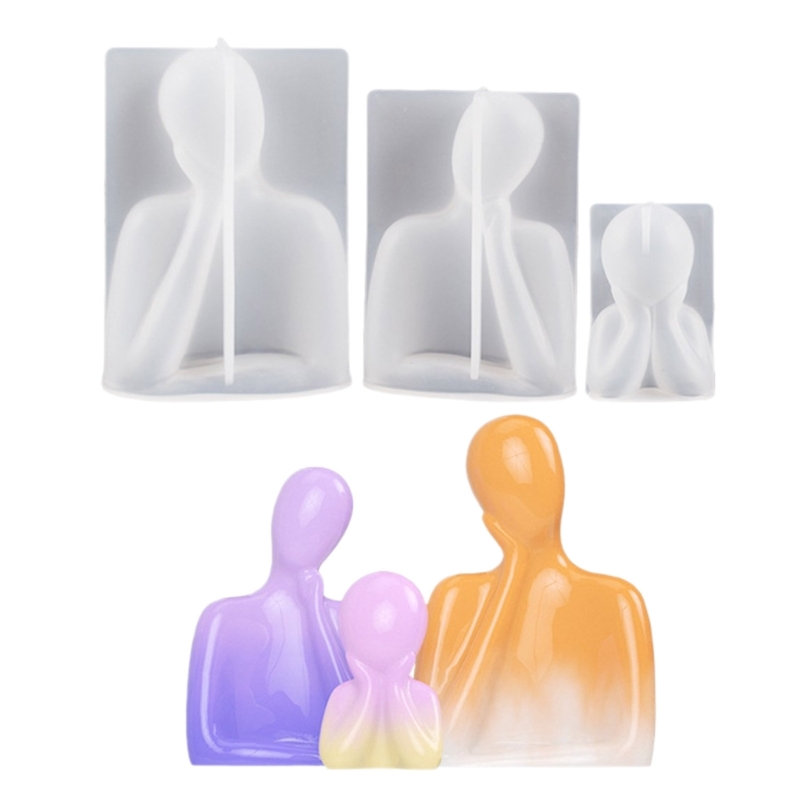 3D Family Candle Silicone Mold - Candle Making Wax ulasan dan harga