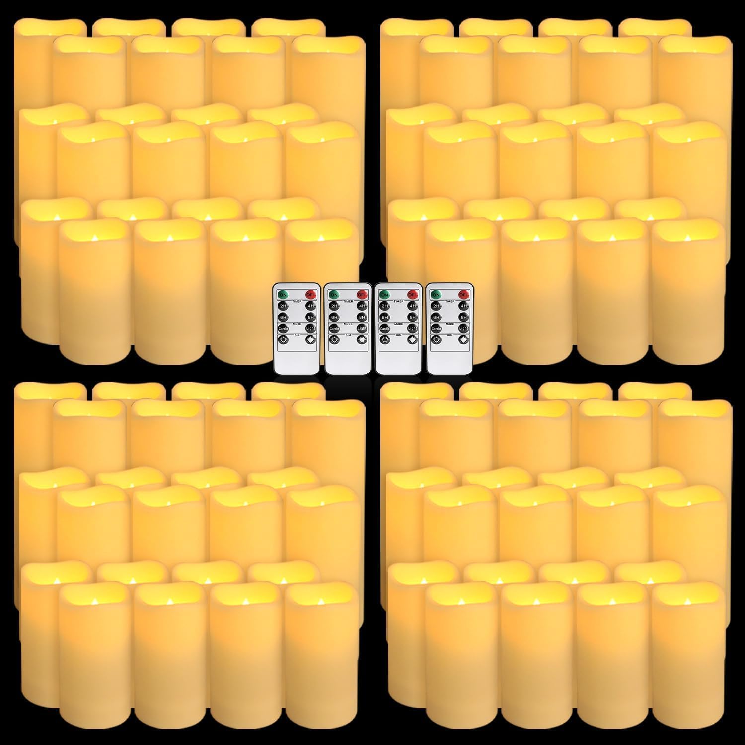 Set of 96 Waterproof Outdoor F - Candle X ulasan dan harga