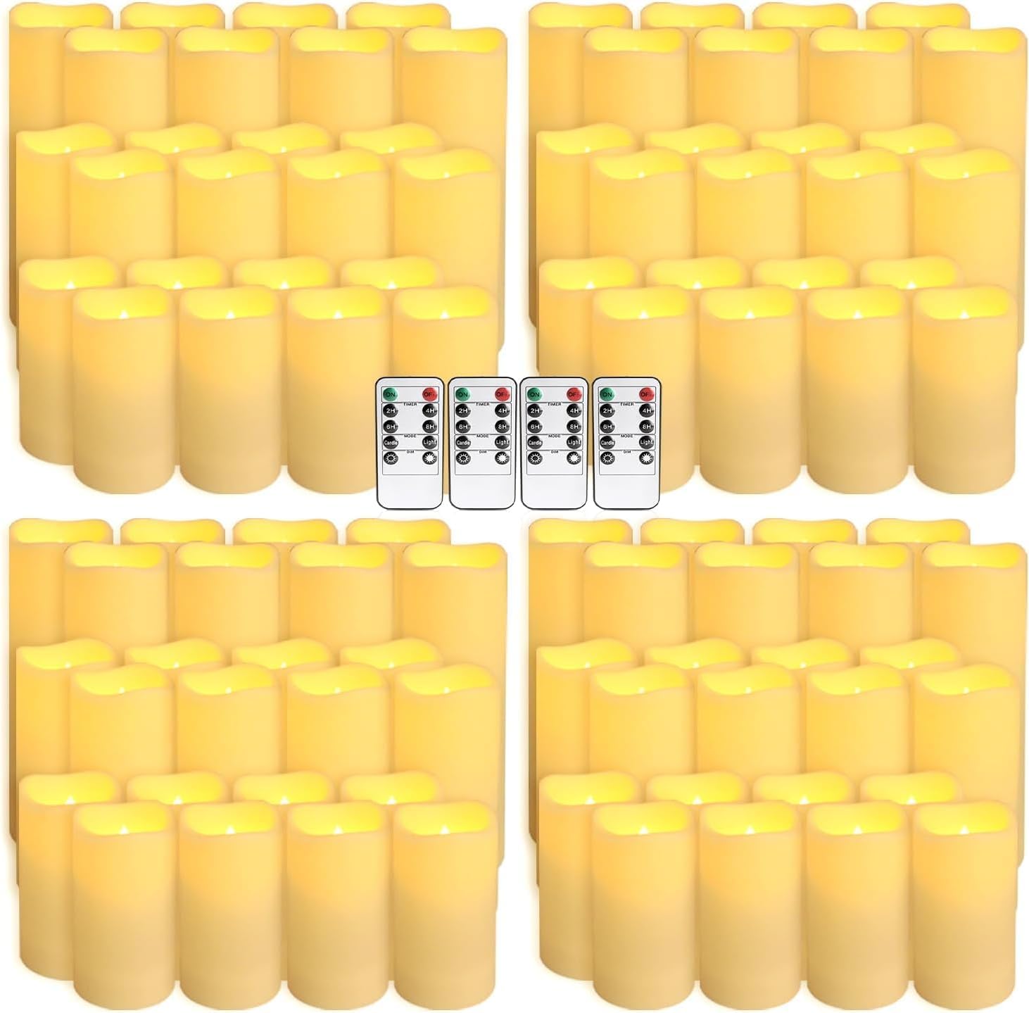 Set of 96 Waterproof Outdoor F - Candle X ulasan dan harga