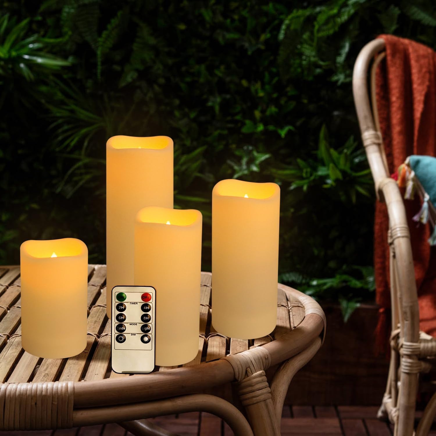 Set of 96 Waterproof Outdoor F - Candle X ulasan dan harga