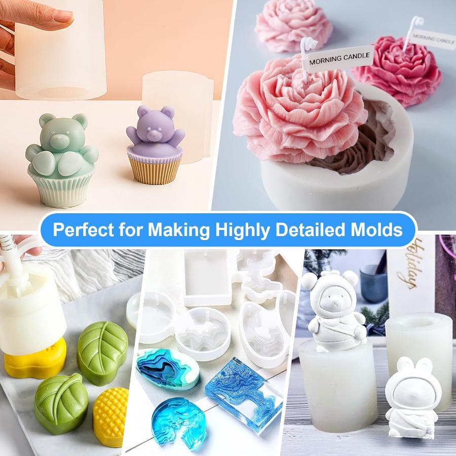Silicone Mold Making Kit, 38.8 - Candle Making Factory ulasan dan harga